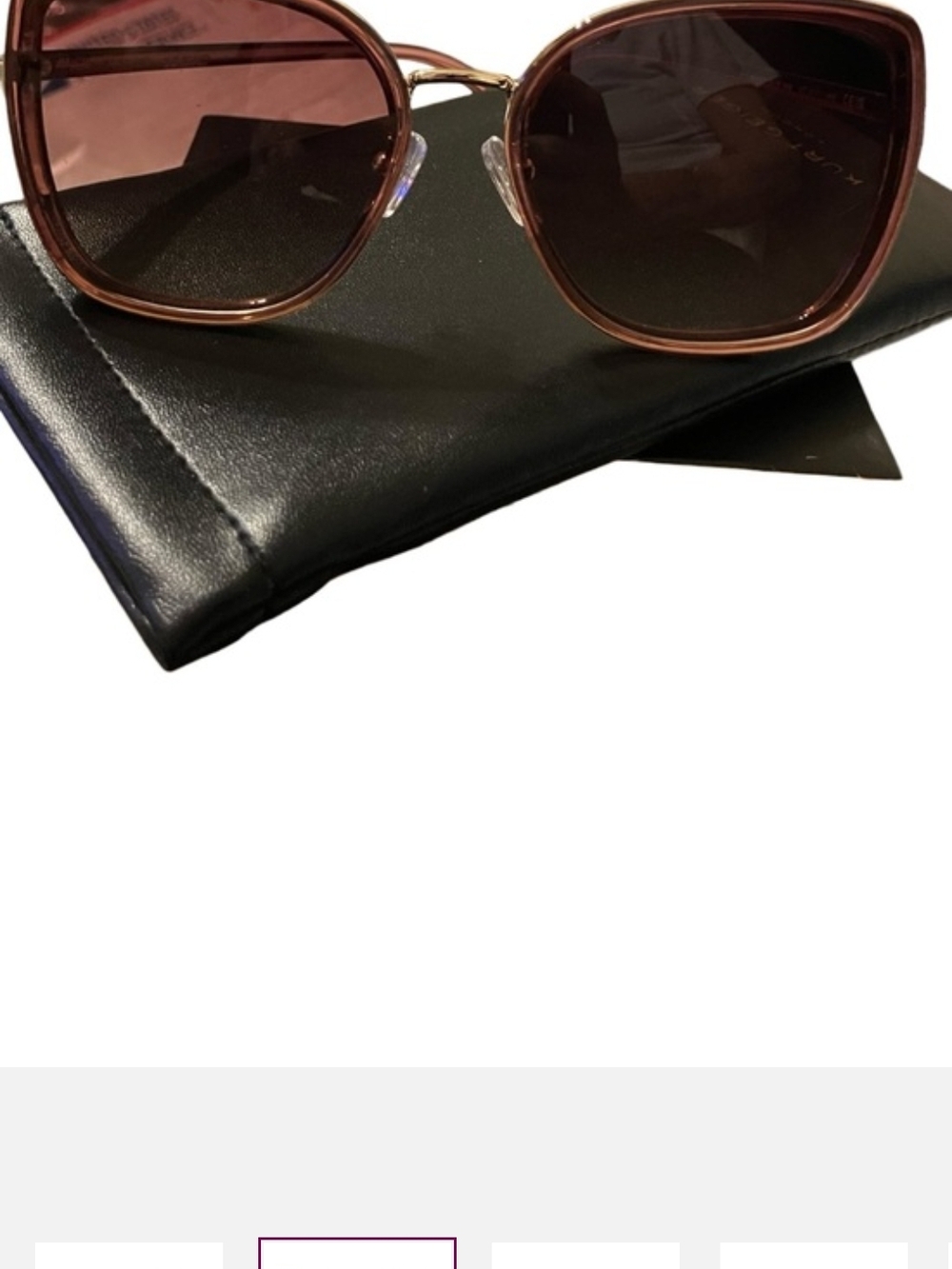 Kurt Geiger Brown Gradient Lens Sunglasses